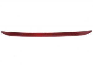 FIAT 500 ABARTH Rear Diffuser Lip - Carbon Fiber - European Model - Red Candy